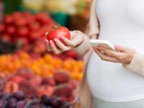 Escolhas alimentares para uma gestação saudável