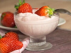 Gelado de Frutas Vermelhas