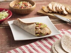 Wrap de Filé de Frango com Guacamole