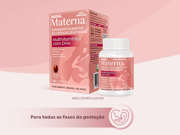 MATERNA MULTIVITAMÍNICO COM DHA